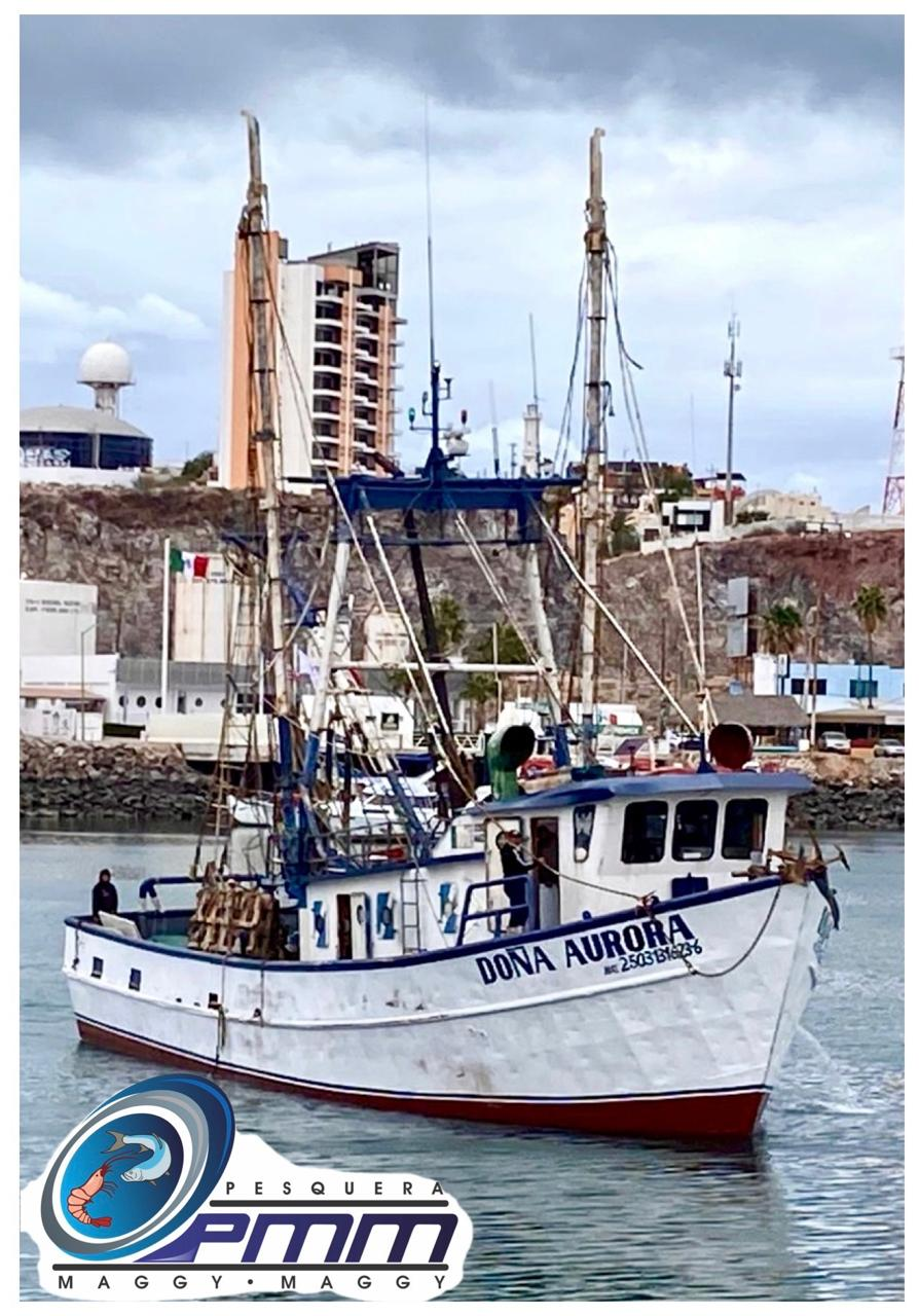 Embarcación Doña Aurora en puerto